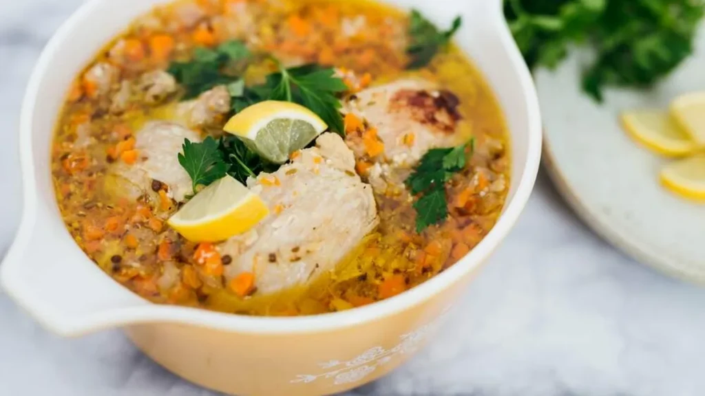 Imagem frango escabeche do artigo Preparação de frango escabeche combina com o verão