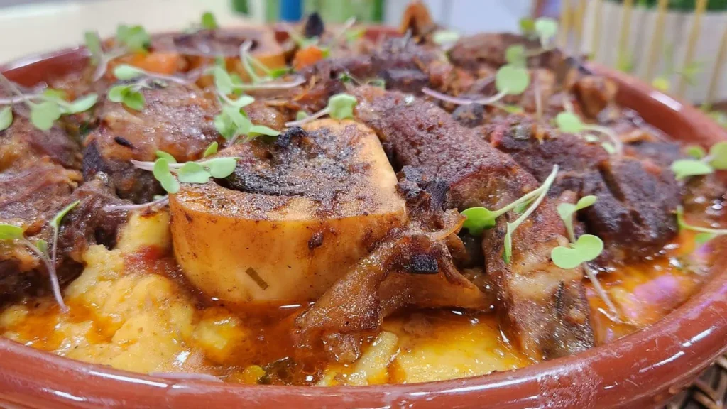 Imagem ossobuco do artigo Ossobuco com Polenta Cremosa - Santa Receita