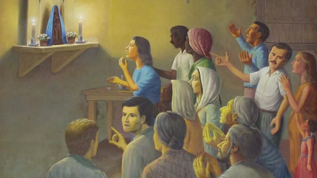 Imagem RdA Fev23 Nossa Historia do artigo O terço, expressão de amor à Mãe Aparecida
