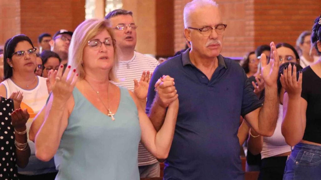 Imagem 1 Romaria Nacional da Vida e da Familia do artigo Santuário Nacional recebe a 1ª Romaria Nacional da Vida e da Família