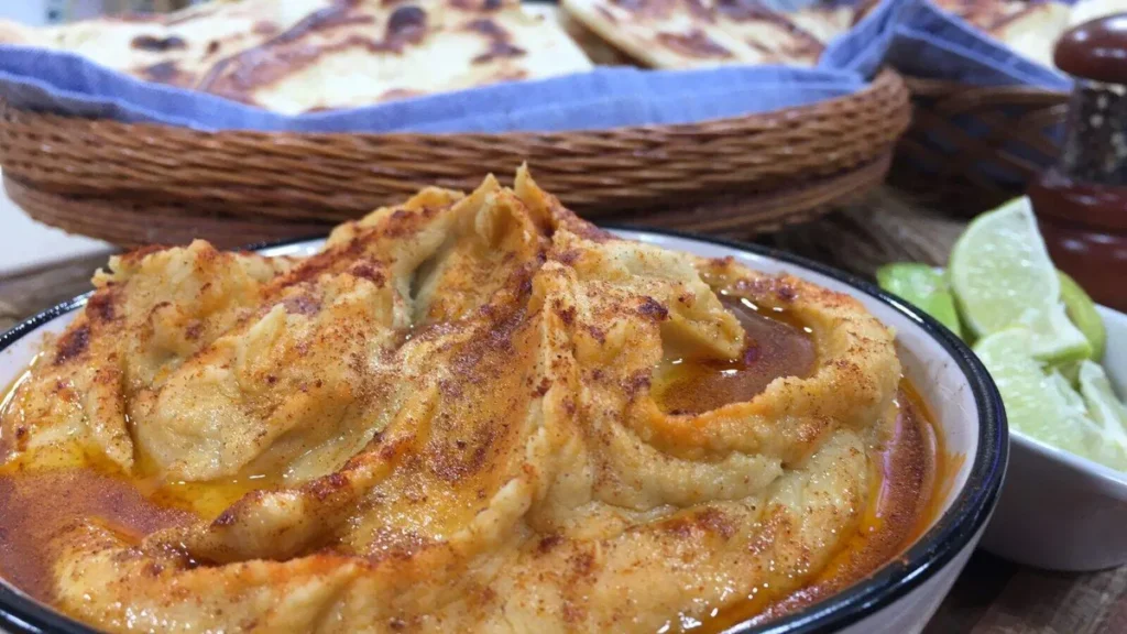 Imagem pao naan do artigo Pão Naan com Pasta de Grão de Bico - Santa Receita