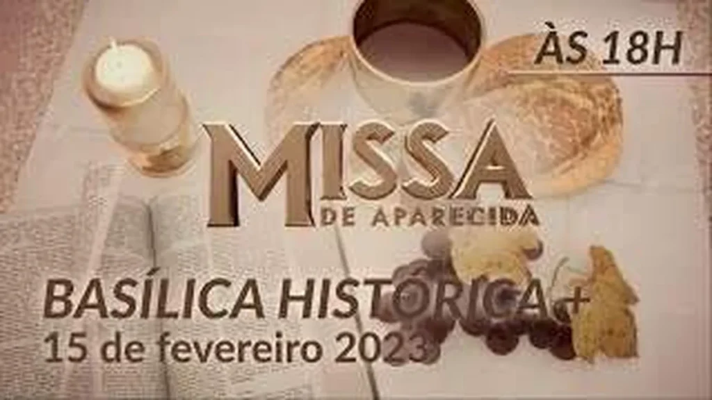 Imagem basilica historica de aparecida 18h 15 02 2023 do artigo Basílica Histórica de Aparecida 18h - 15/02/2023