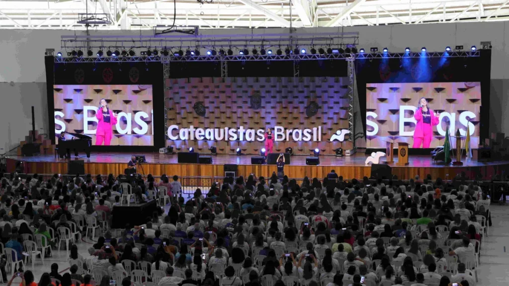Imagem Catequistas Brasil 2023 no Centro de Eventos Padre Vitor do artigo Maior encontro de catequistas do Brasil é realizado em Aparecida (SP)