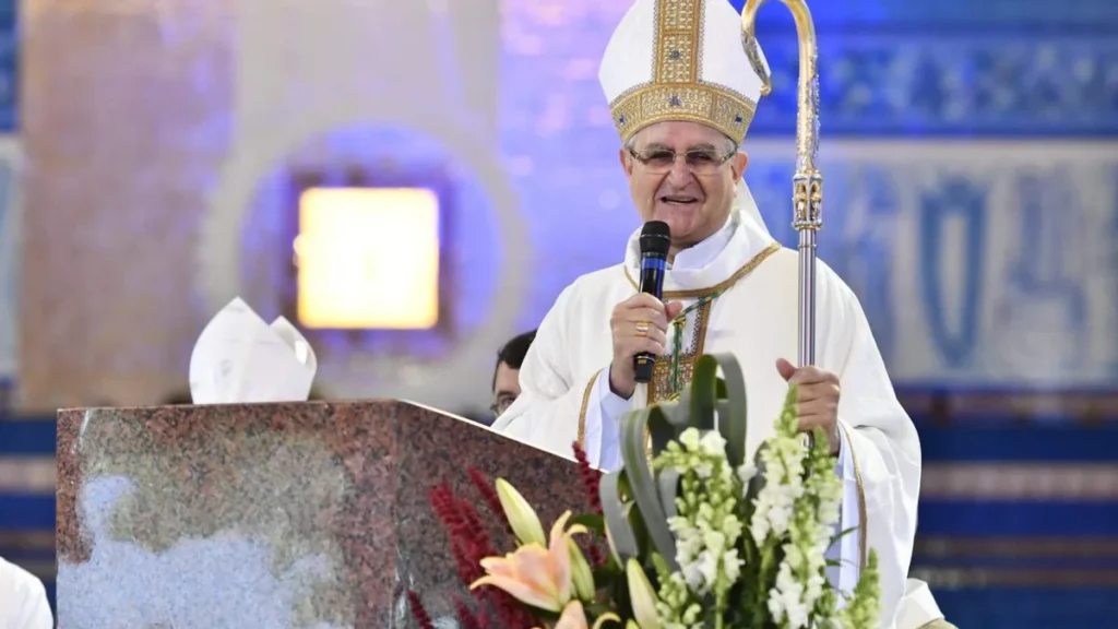 Imagem Dom Geraldo de Paula Thiago Leon 2 do artigo TV Aparecida transmite Missa de Apresentação de Dom Geraldo de Paula