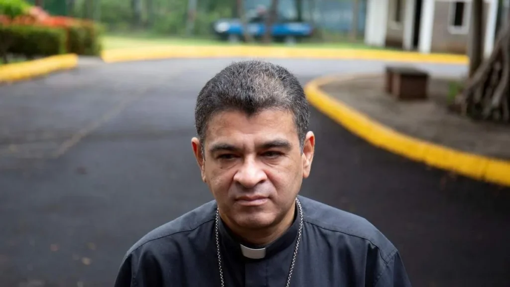 Imagem Dom Rolando Alvarez do artigo CNBB envia nota de solidariedade ao bispo preso na Nicarágua