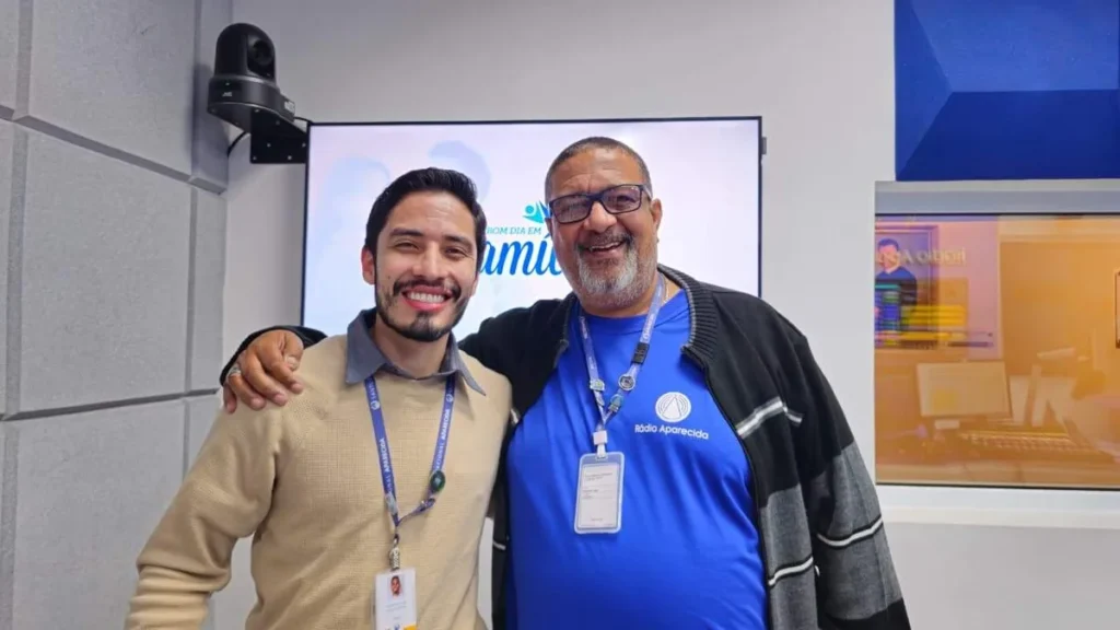 Imagem Fagner Lima da Academia Marial no Bom Dia em FAMILIA do artigo Academia Marial realiza 4º Congresso Bíblico de Aparecida