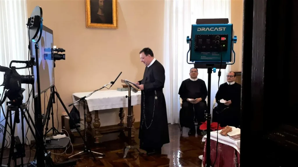 Imagem Pe. Rogerio Gomes Superior Geral do artigo "Que vida consagrada redentorista queremos para nós e para a Igreja?"