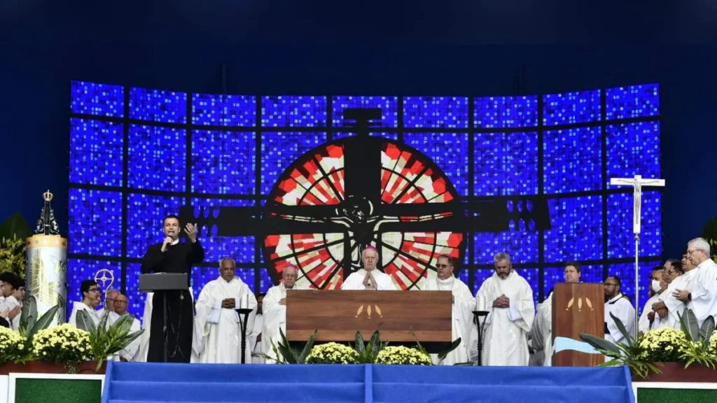 Imagem Romaria Terco dos Homens 23 07 do artigo Missa Solene reúne homens na 15ª Romaria Nacional do Terço dos Homens