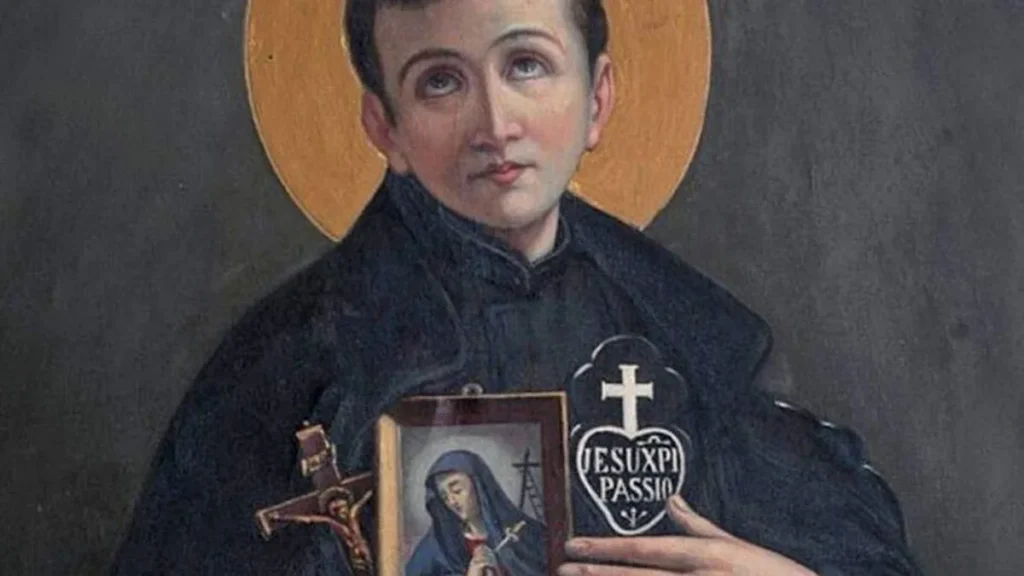 Imagem Sao Gabriel da Virgem das Dores do artigo São Gabriel das Dores, modelo para a juventude