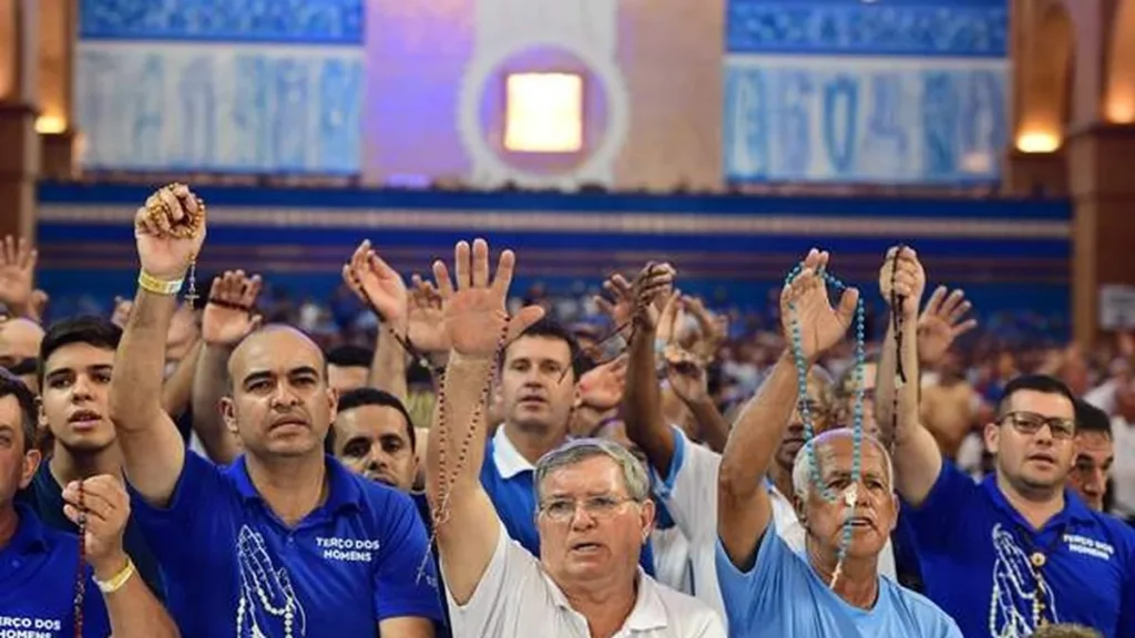 Imagem Terco dos homens do artigo 15ª Romaria Nacional do Terço dos Homens começa nesta sexta-feira (10)