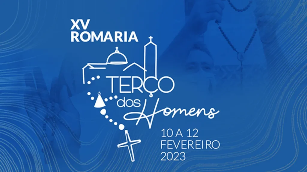Imagem arte terco dos homens RA do artigo Terço dos Homens: Tenda da Rádio Aparecida acolherá devotos