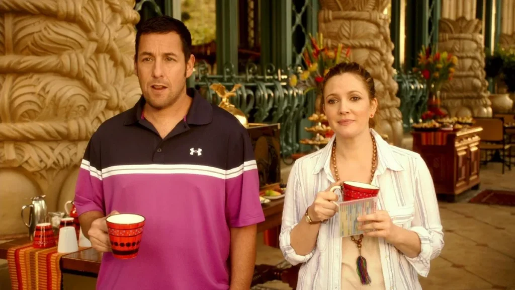 Imagem filme junto e misturados do artigo Adam Sandler e Drew Barrymore no mesmo filme. Adivinha qual?
