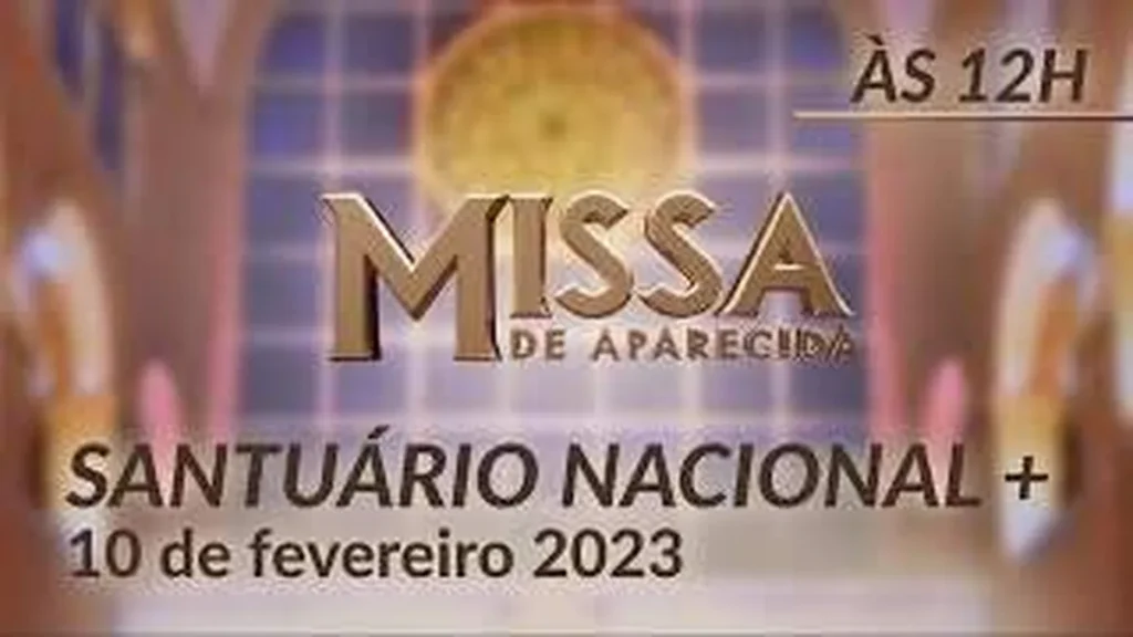 Imagem santuario nacional de aparecida 12h 10 02 2023