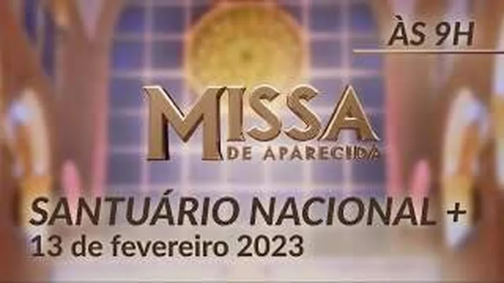 Imagem santuario nacional de aparecida 9h 13 02 2023 do artigo Santuário Nacional de Aparecida 9h 13/02/2023