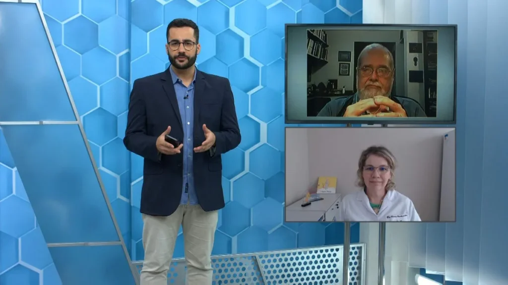 Imagem Aparecida debate Reproducao TV Aparecida do artigo “Aparecida Debate” discute a importância das vacinas