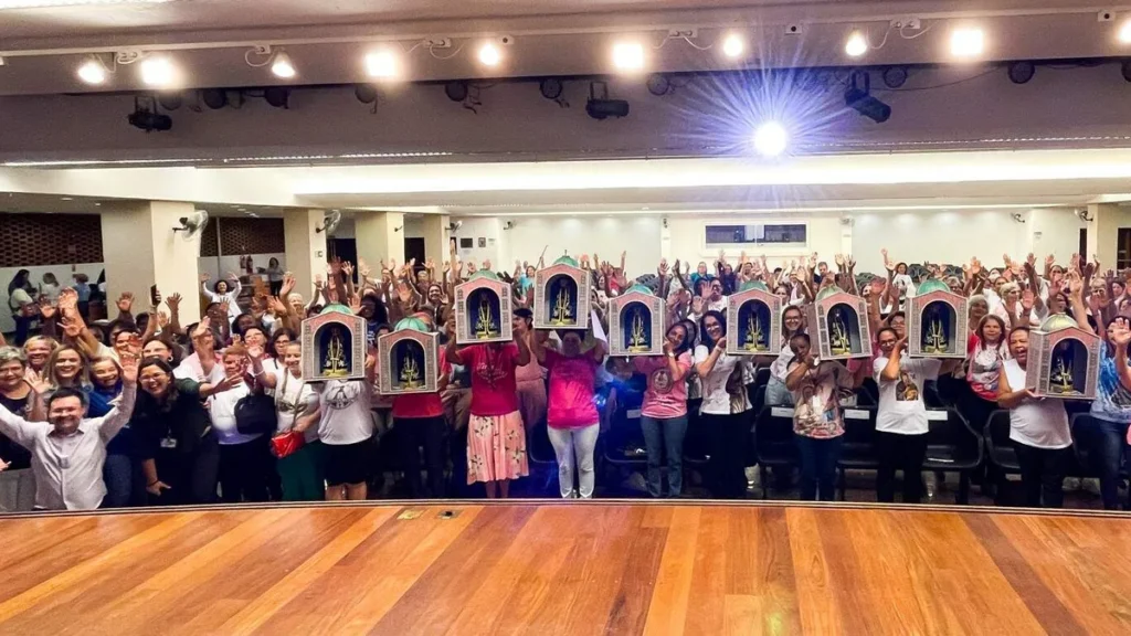 Imagem Enoontro Coordenadoras do artigo Encontro reúne coordenadoras do Terço das Mulheres no Santuário Nacional