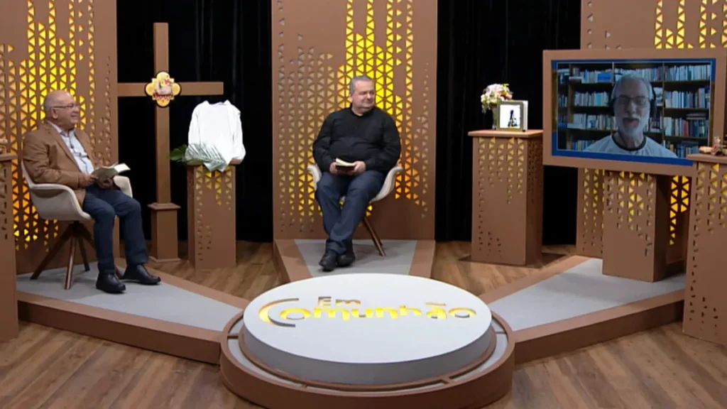 Imagem Em comunhao convidados do programa apocalipse de sao joao do artigo “Em comunhão” inicia o estudo do Apocalipse