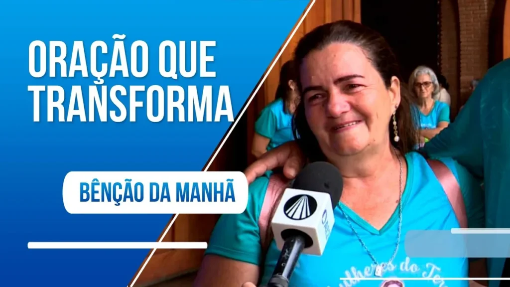 Imagem oracao que transforma do artigo Conheça o testemunho de Laura Cezar que alcançou graças através da oração