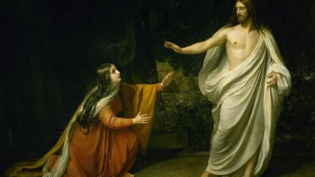 "Não me segures" (Jo 20, 17) - Palavras de Jesus a Santa Maria Madalena após a Ressurreição