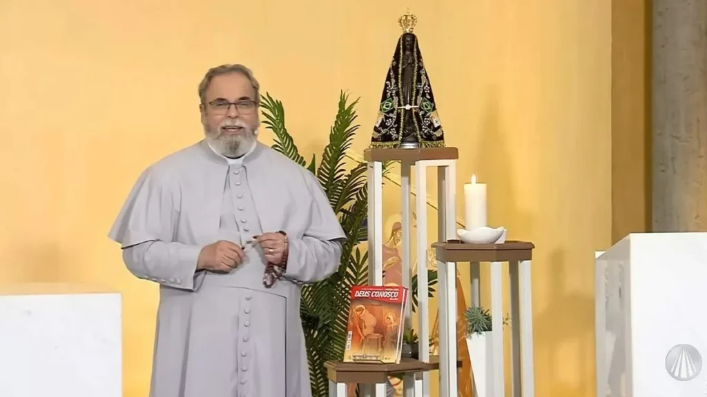 Imagem terco de aparecida do artigo Terço de Aparecida com Pe. Antonio Maria - 30 de março de 2023 [Mistérios Luminosos]