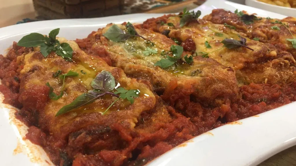 Imagem Berinjela a parmegiana Santa Receita do artigo Berinjela à Parmegiana - Santa Receita