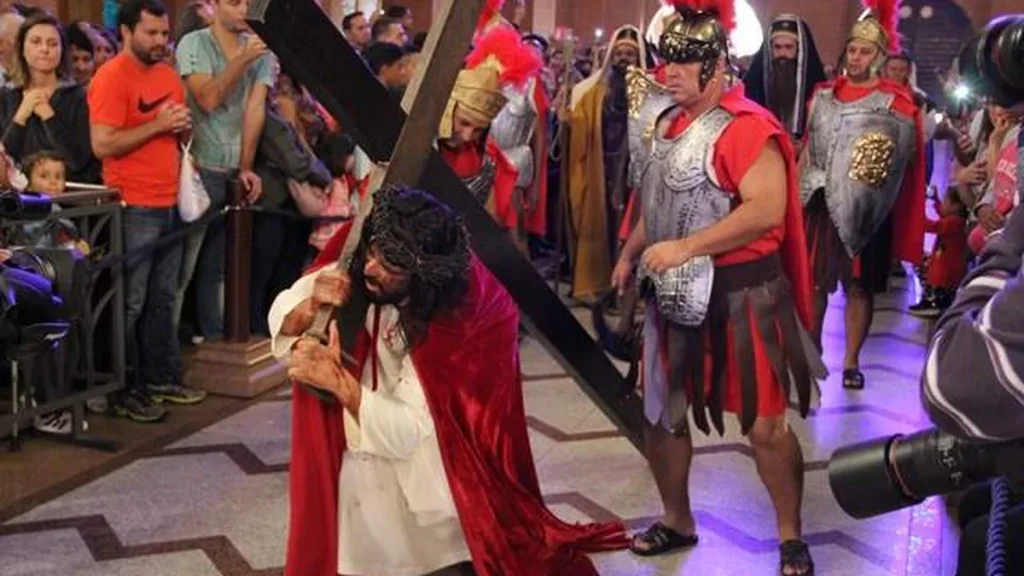 Imagem PAIXAO DE CRISTO do artigo Santuário Nacional prepara encenação da Paixão de Cristo