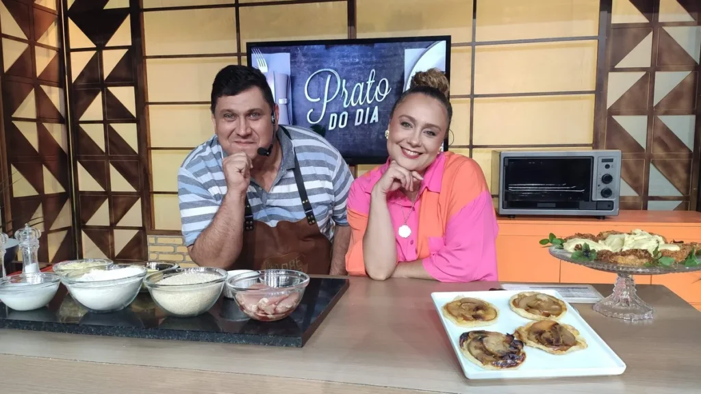 Imagem Padre Chef e Bianca Laua Sabor de Vida destaque Easy Resize.com do artigo Comida e dança estão juntas no “Sabor de Vida” deste domingo