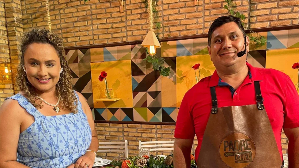 Imagem Sabor de vida padre chef e bianca laua Easy Resize.com do artigo "Sabor de Vida" mostra os benefícios do cogumelo na culinária