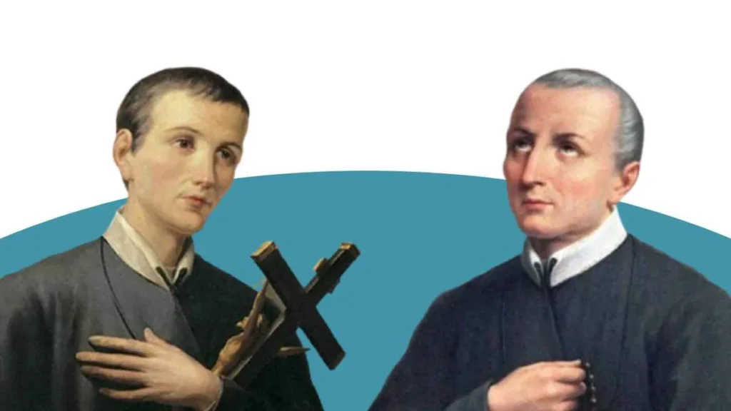 Imagem Sao Clemente e Sao Geraldo do artigo Semelhanças entre os santos redentoristas Geraldo e Clemente