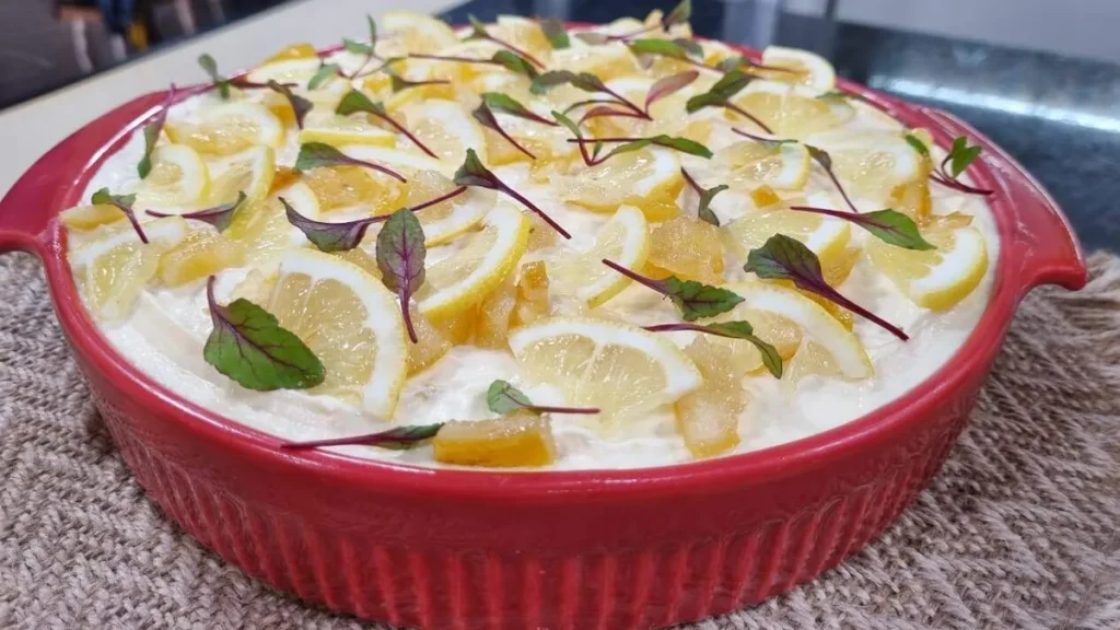 Imagem Tiramissu de Limao Siciliano do artigo Tiramissu de Limão Siciliano - Santa Receita