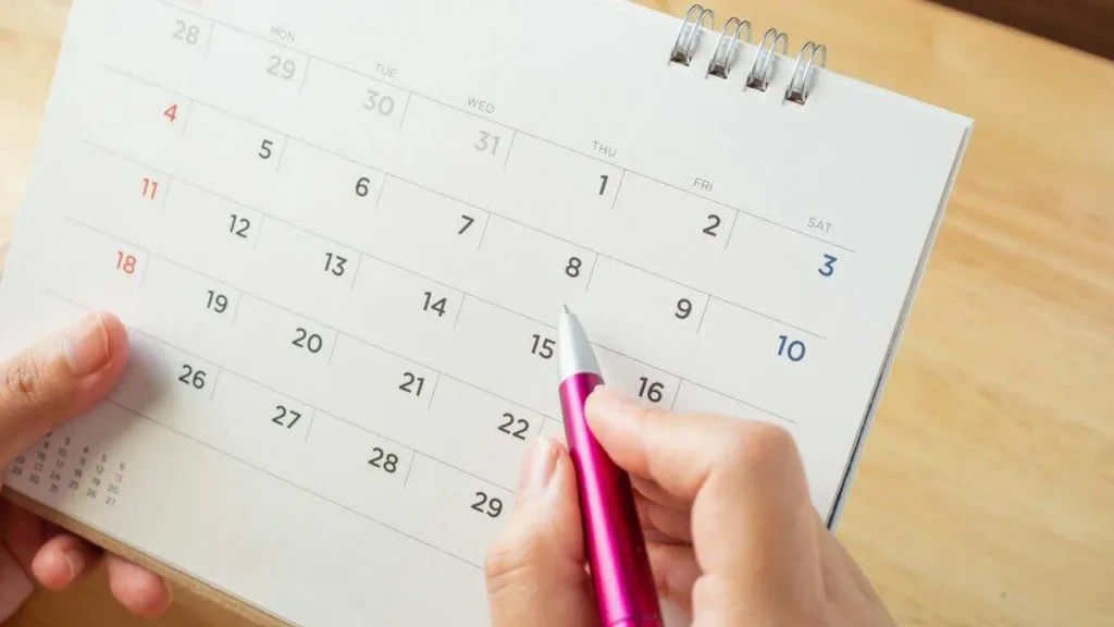 Imagem calendario do artigo Entenda: Qual a diferença entre feriados, dias santos e dias de guarda?