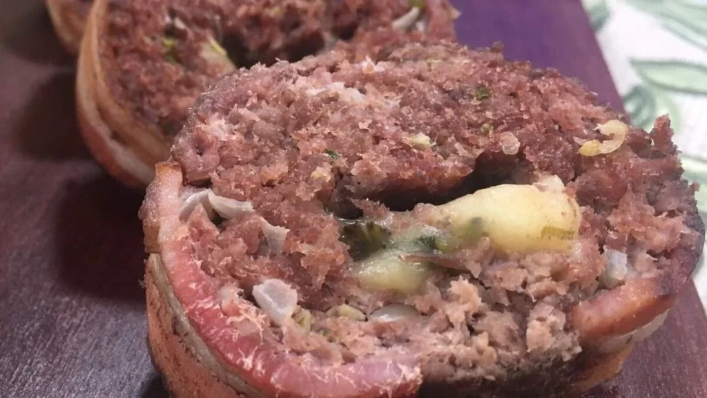 Imagem Rocambole de Carne com Queijo e Espinafre do artigo Rocambole de Carne com Queijo e Espinafre - Santa Receita