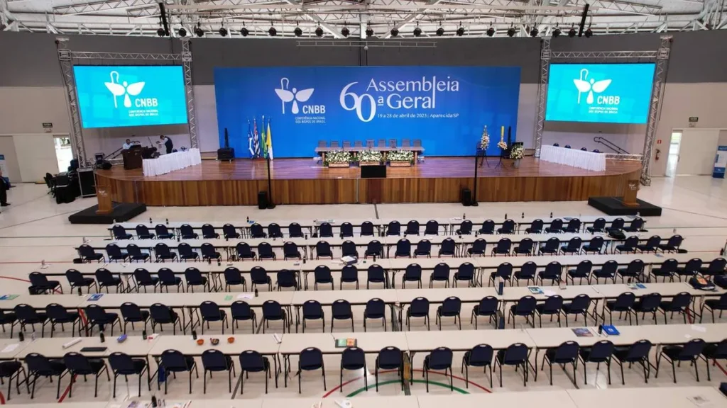 Imagem 60 Assembleia Geral da Conferencia Nacional dos Bispos do Brasil do artigo Vídeo exclusivo mostra os bastidores da 60ª Assembleia Geral dos Bispos
