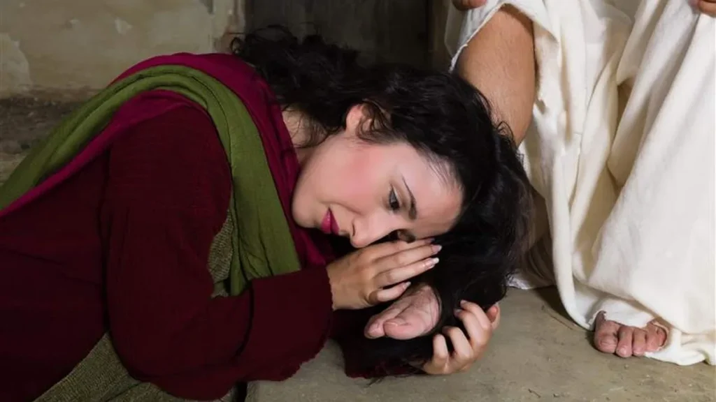 Imagem maria de betania unge os pes de jesus do artigo O que a Igreja celebra na Segunda-Feira Santa?