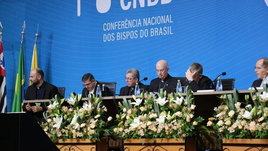Imagem Assembleia Geral 26 04 2023 do artigo Novo regimento da CNBB é aprovado na Assembleia Geral dos Bispos