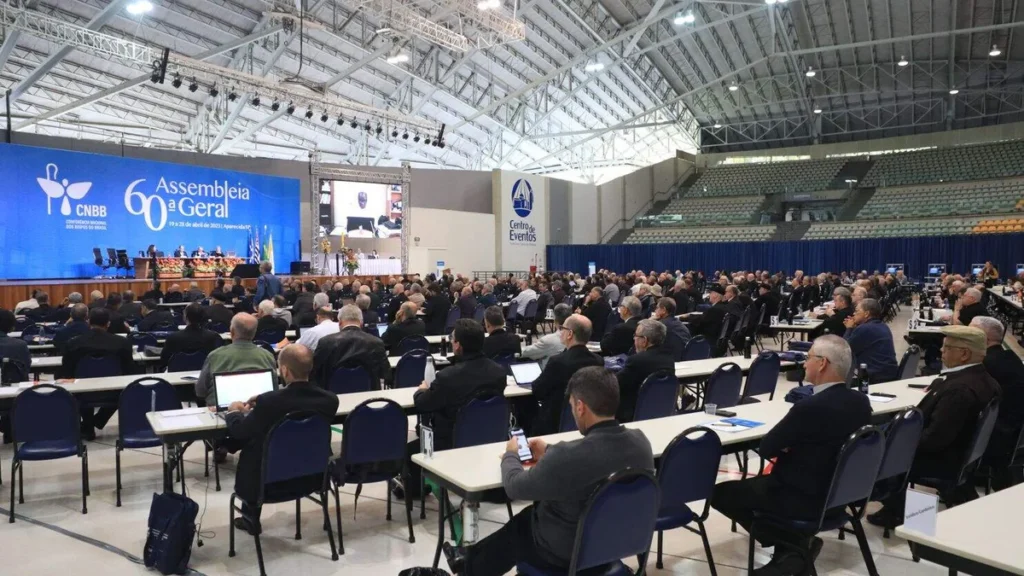 Imagem Assembleia Geral dos Bispos do Brasil do artigo Bispos continuam a votação para Comissões Episcopais