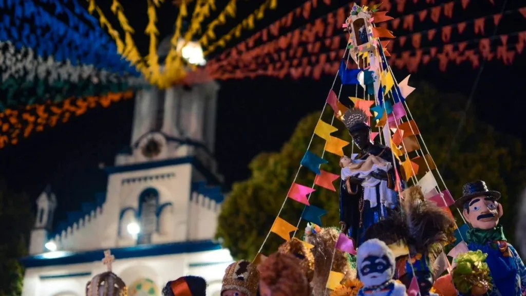 Imagem Festa de Sao Benedito 2023 Aparecida sp do artigo TV Aparecida faz links ao vivo da Festa de São Benedito em Aparecida
