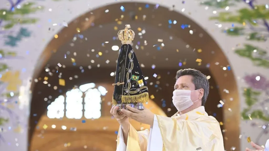 Pe. Eduardo Catalfo na Missa Solene da Festa da Padroeira 2020