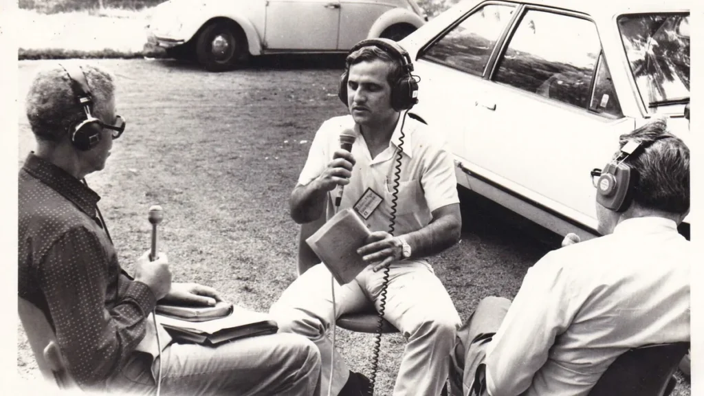 Pe. César Moreira participa da Assembléia dos Bispos em Itaici (SP) na década de 1980