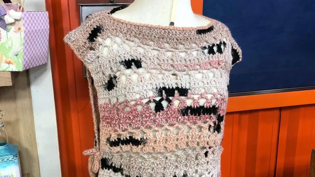 Imagem colete de croche do artigo Colete de Crochê (Fio África)