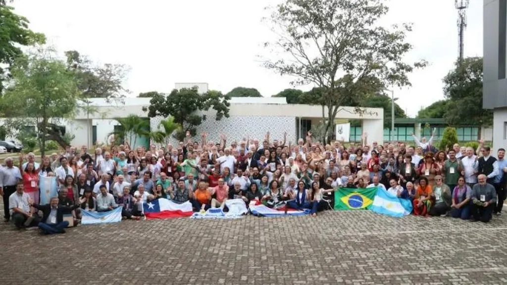 Participantes da fase do Cone Sul do Sínodo sobre a Sinodalidade