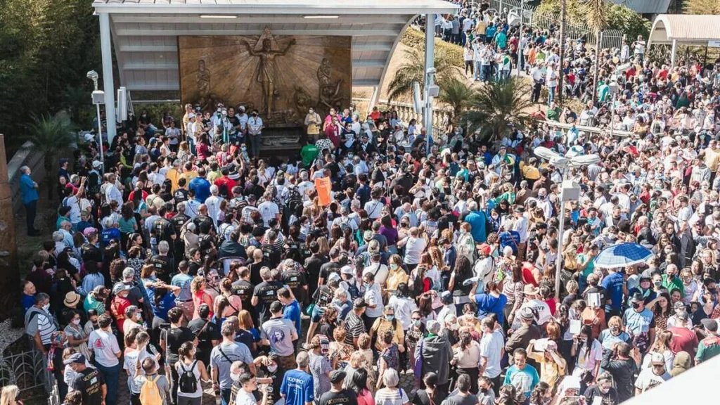 Imagem Romaria dos Vicentinos do artigo 51ª Romaria dos Vicentinos é realizada no Santuário Nacional