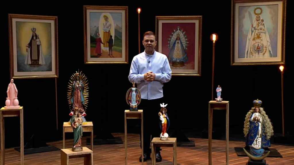 Imagem Padre reinaldo programa escola de maria do artigo Programa “Escola de Maria” exibe programação especial no Mês Mariano