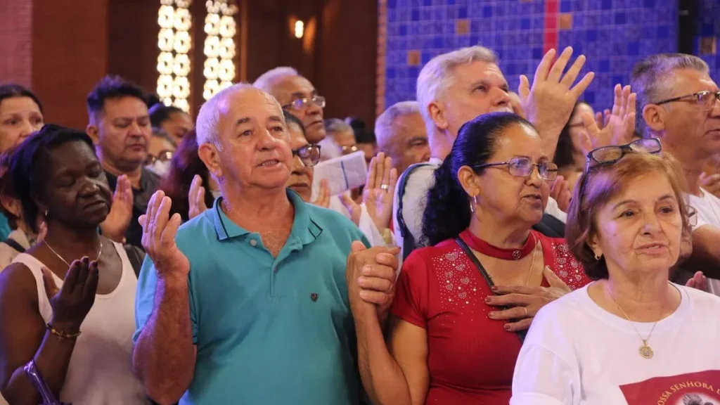 Imagem 122 Romaria da Arquidiocese de Sao Paulo do artigo Aparecida recebe a 122ª Romaria da Arquidiocese de São Paulo