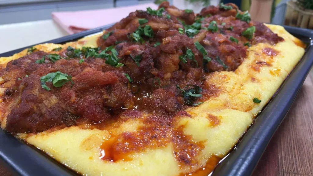 Imagem frango com angu do artigo Frango com Angu - Santa Receita