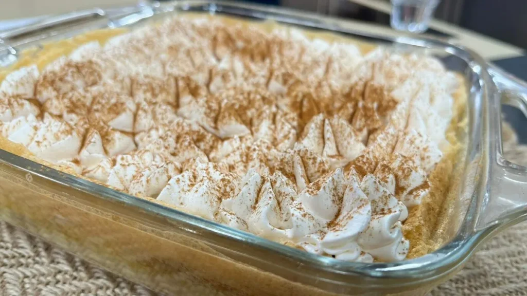 Imagem pave do artigo Pavê Morno de Banana com Chocolate - Santa Receita