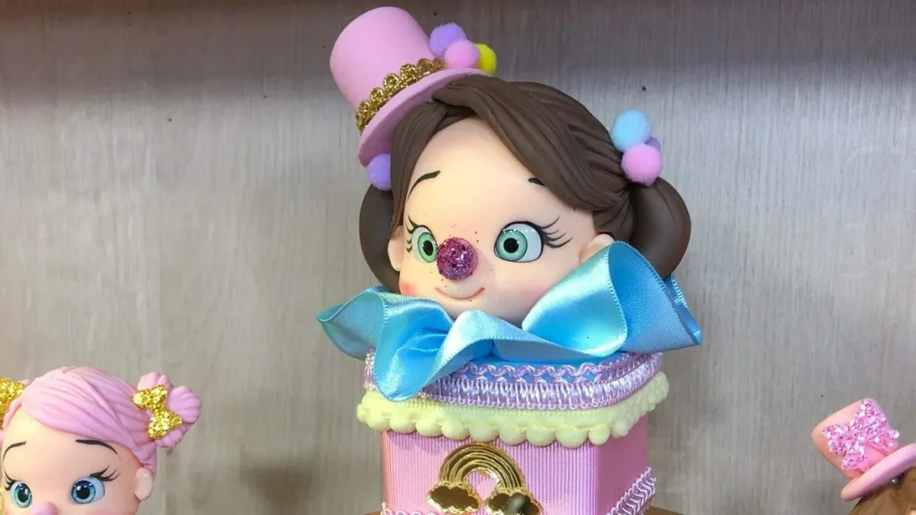 Imagem boneca de biscuit do artigo Lembrança Personalizada em Biscuit - Faça Você Mesmo