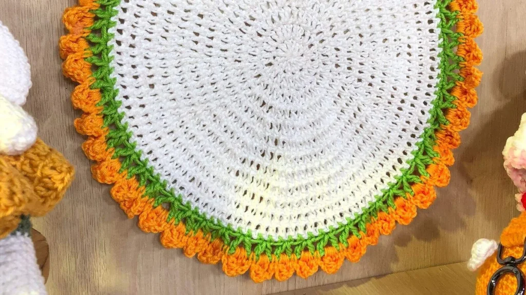 Imagem Sousplat Tulipa em croche do artigo Sousplat Tulipa em Crochê (Fio Duna) - Faça Você Mesmo