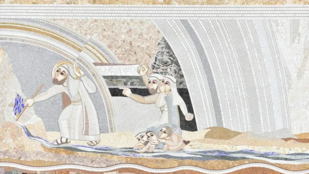 Imagem Jornada Biblica agua da rocha em Massa e Meriba do artigo As águas de Massa e Meriba