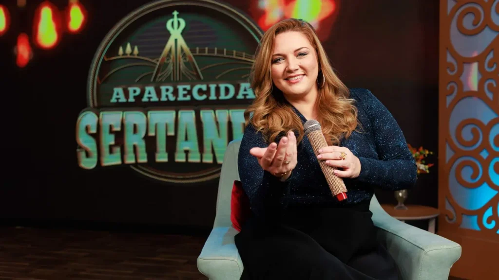Imagem MARIANGELA do artigo Filho conta histórias de Hebe Camargo no "Aparecida Sertaneja" desta segunda